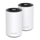 TP-Link Deco XE75 Tribanda (2.4 GHz / 5 GHz / 6 GHz) Wi-Fi 6E (802.11ax) Blanco 3 Interno - DECO XE75(2-PACK)